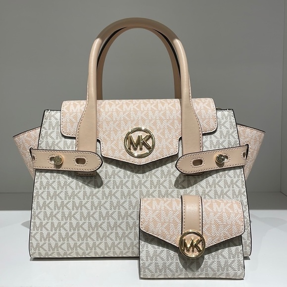 2pc 🤎 Michael Kors set matching bag satchel wallet - Picture 1 of 13